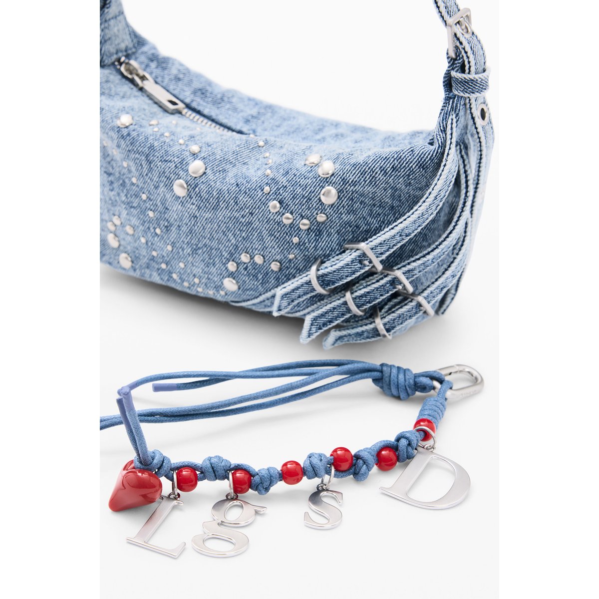 Petit sac en denim bleu, DESIGUAL