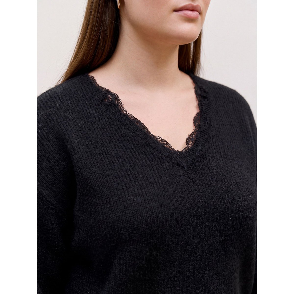 Pull En Maille black 1, VERO MODA