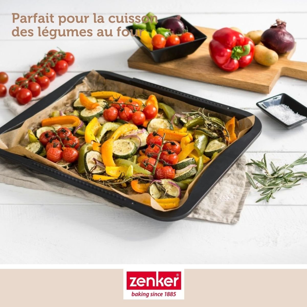 Lot de 2 moules à gâteaux 35-52/32/3 cm Black mettallic Black noir, ZENKER