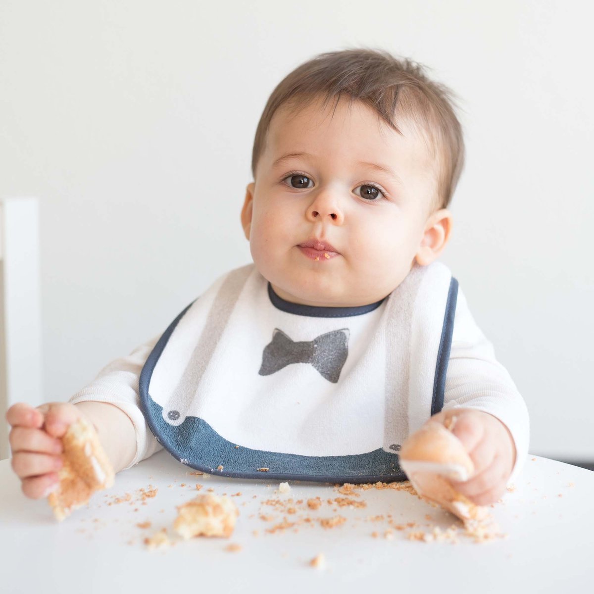 Bavoirs bébé blanco, TROIS KILOS SEPT