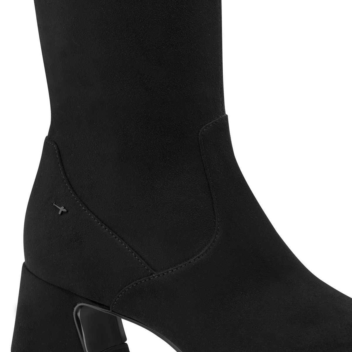 Bottes talon bloc noir, TAMARIS