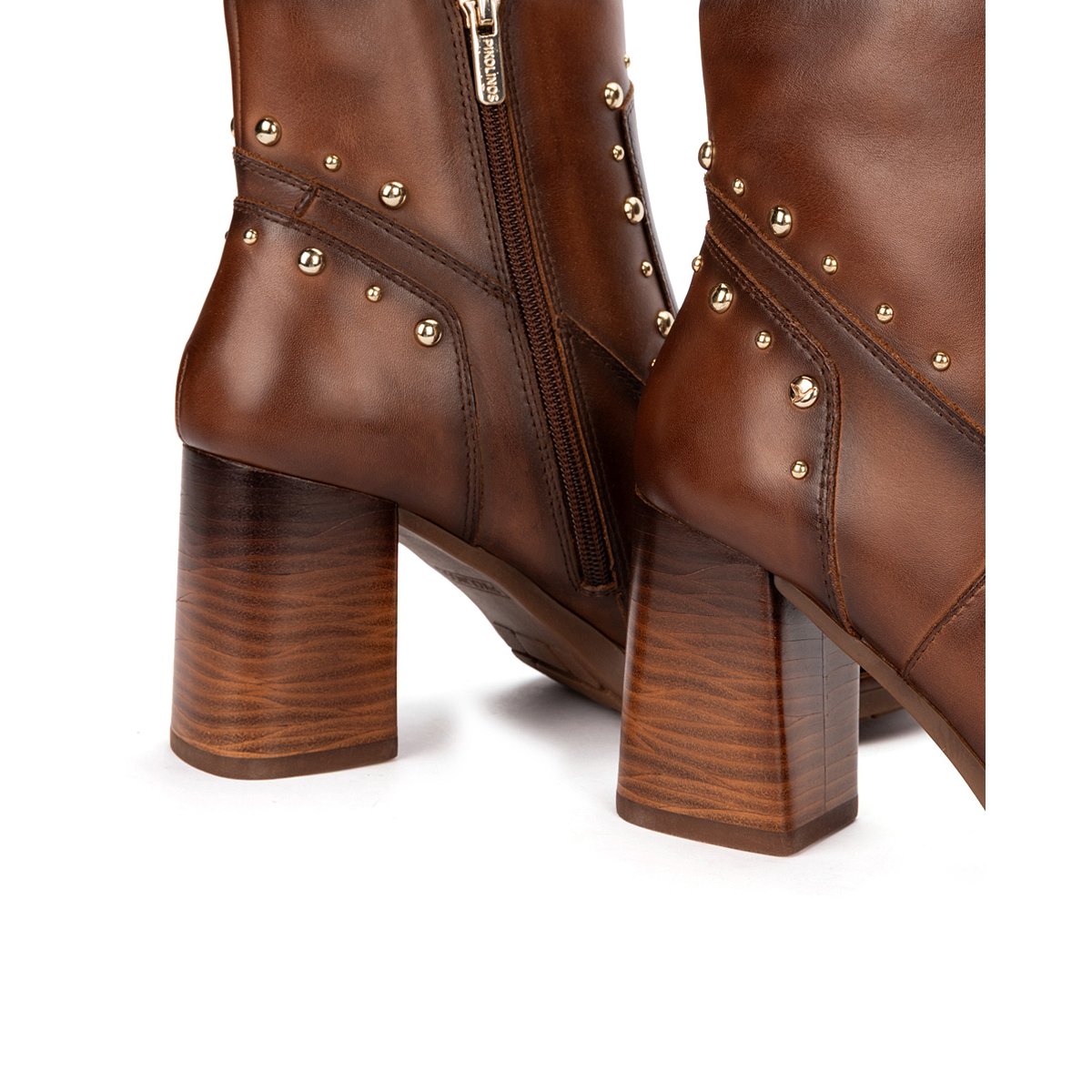Bottines à talon cuir Palencia cuero, PIKOLINOS