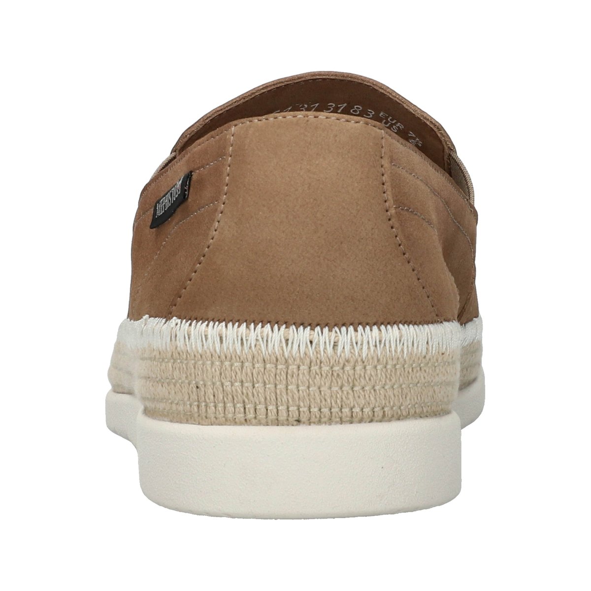 Baskets en cuir VOLKER taupe p5142703, MEPHISTO