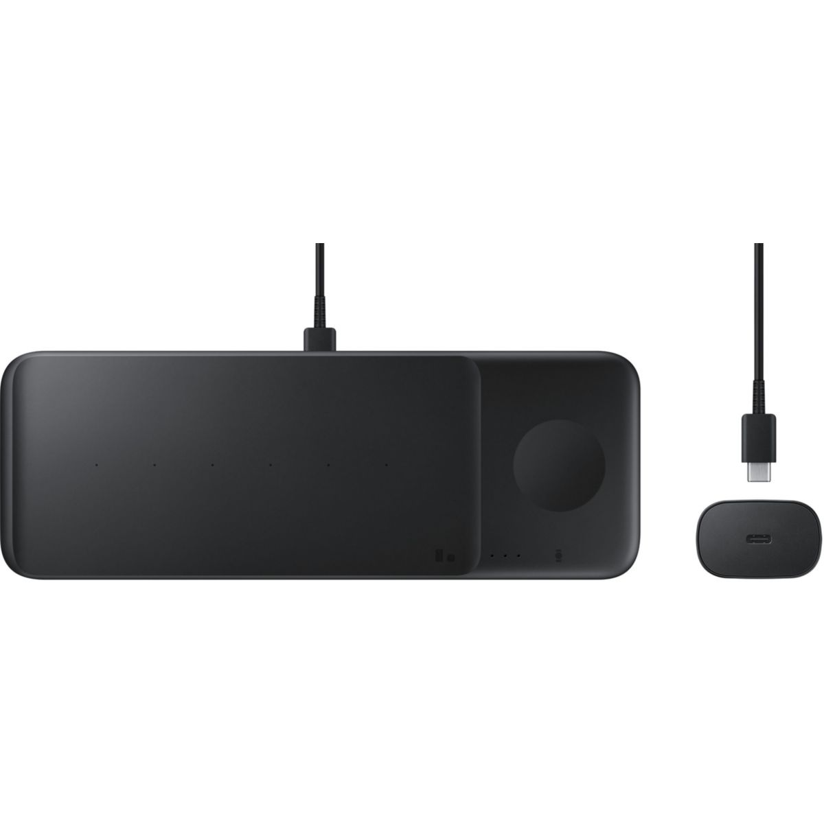 Patch induction Trio USB-C + chargeur secteur Noir noir, SAMSUNG
