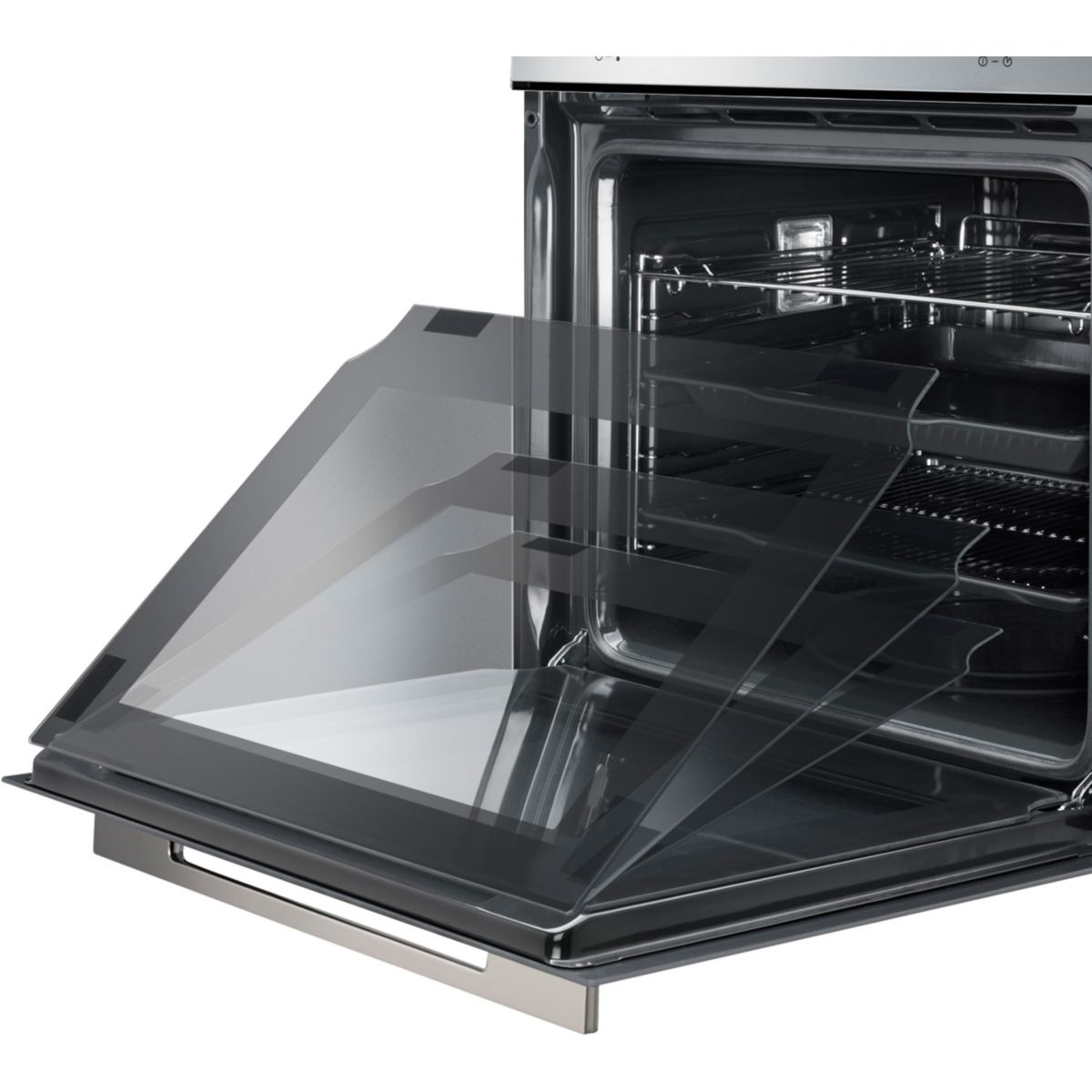 Four encastrable SFP6401TVX1 - Pyrolyse - Chaleur pulsée - Porte froide couleur unique, SMEG