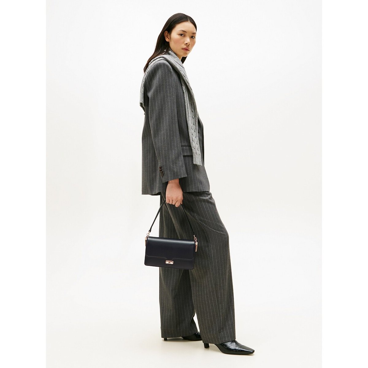 Sac à bandoulière, HERITAGE noir, TOMMY HILFIGER