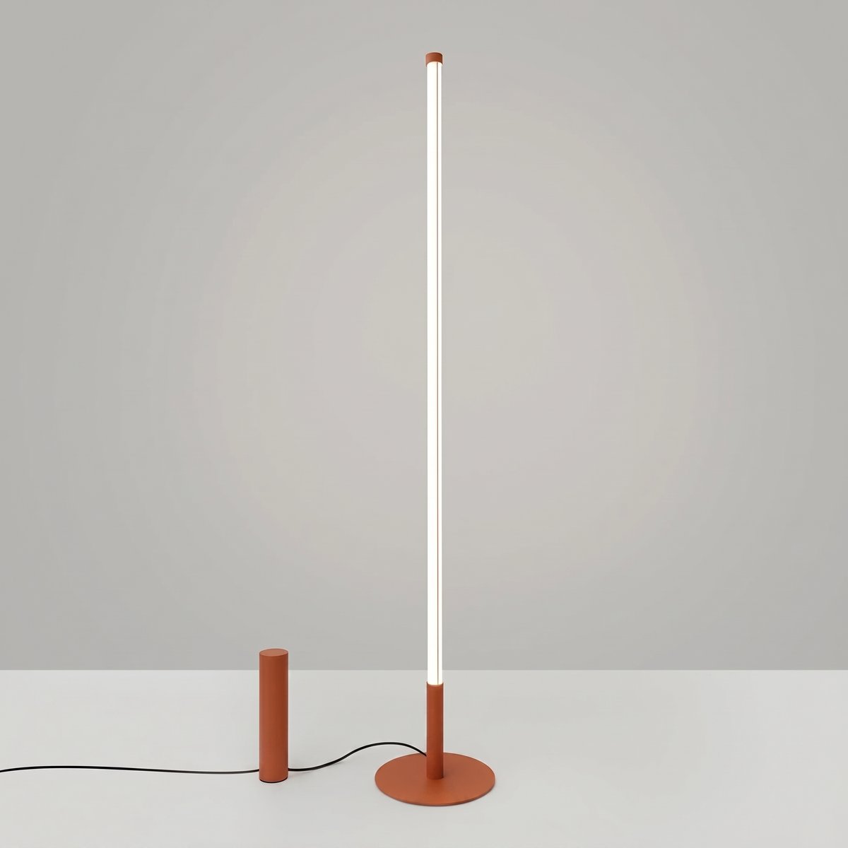 Lampadaire Ocre Rouge LED 1 Trang ocre rouge, EDEN