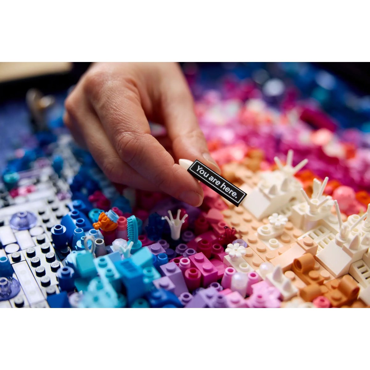 LEGO Art - Créez la Voie lactée en 3D - Kit de décoration artistique 31212 violet, LEGO