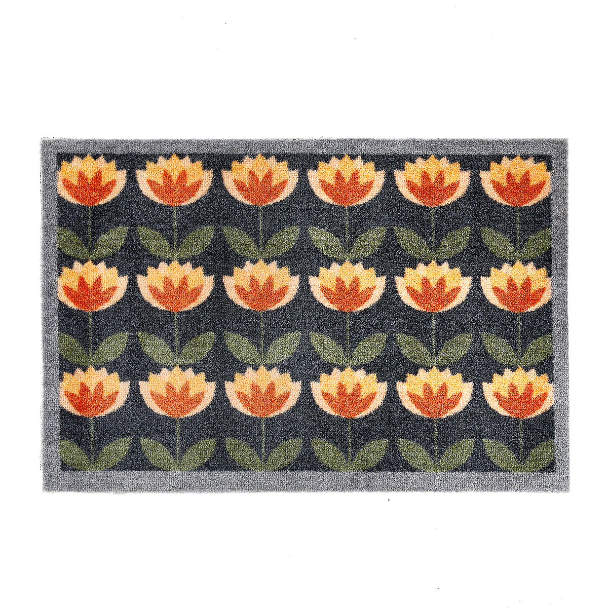 Retro Floral Doormat multi-coloured, MY MAT