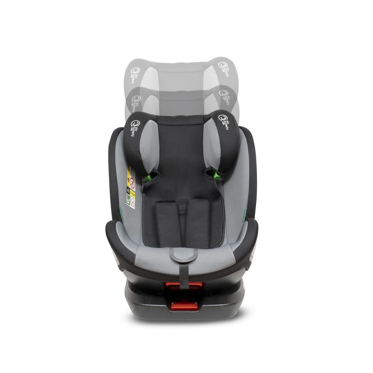 Siège auto Aruna - gris - sécurité enfant en voiture multicolore, INTERBABY
