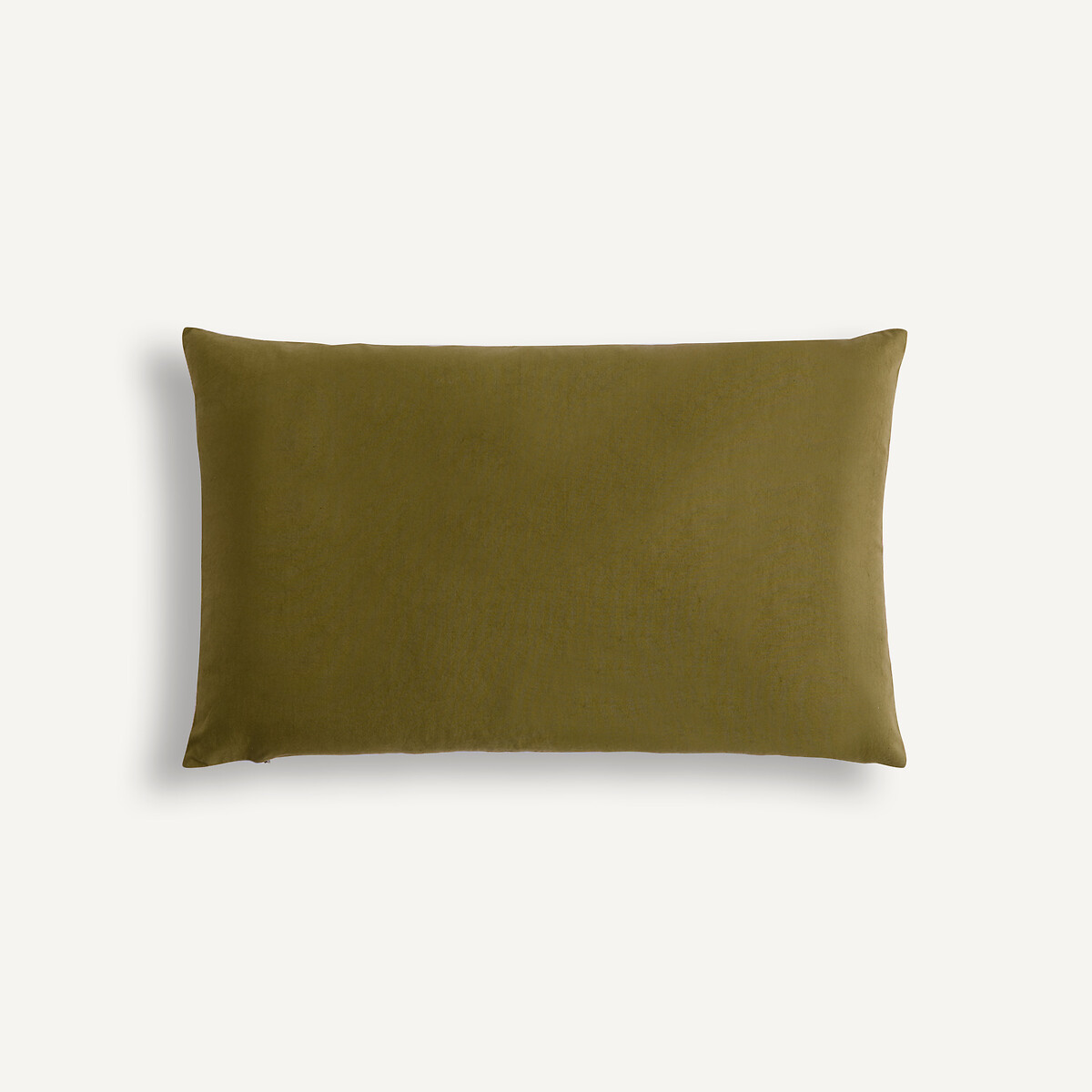 Delila Checked Cotton Rectangular Cushion Cover, 50x30cm check print, LA REDOUTE INTERIEURS