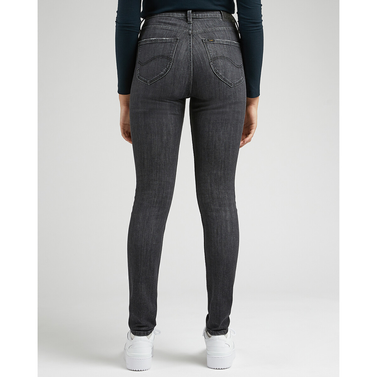 Jean Slim taille haute SCARLETT middle of the night, LEE