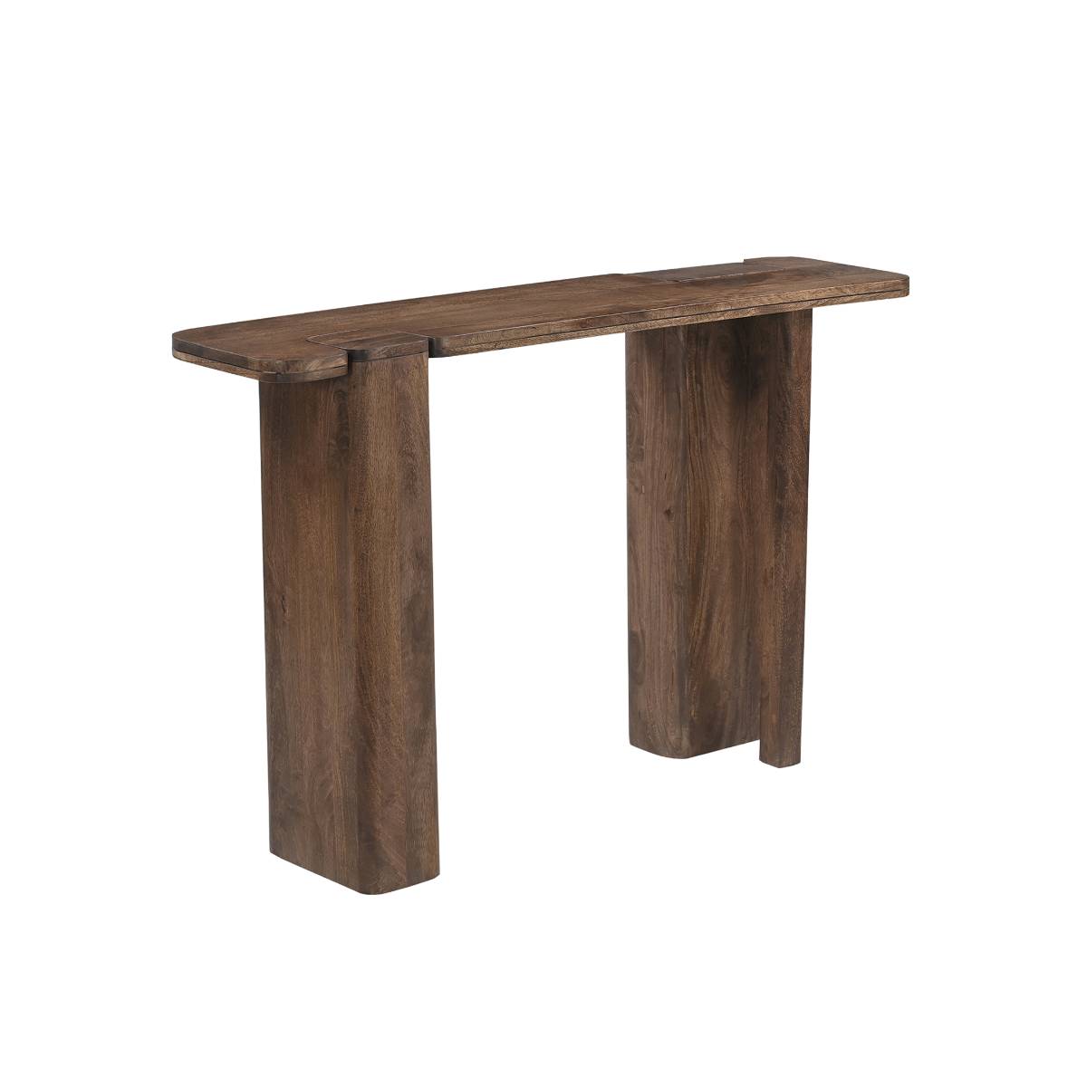 Console en bois manguier ROMANE couleur unique, MADE IN MEUBLES