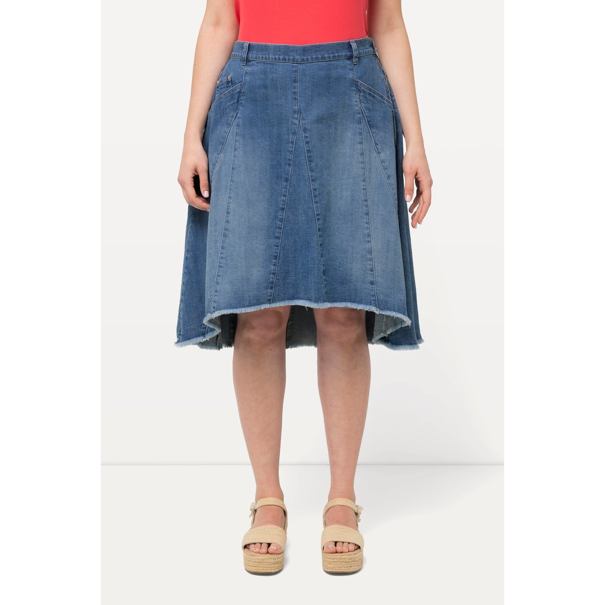 Jupe en jean bleu clair, ULLA POPKEN