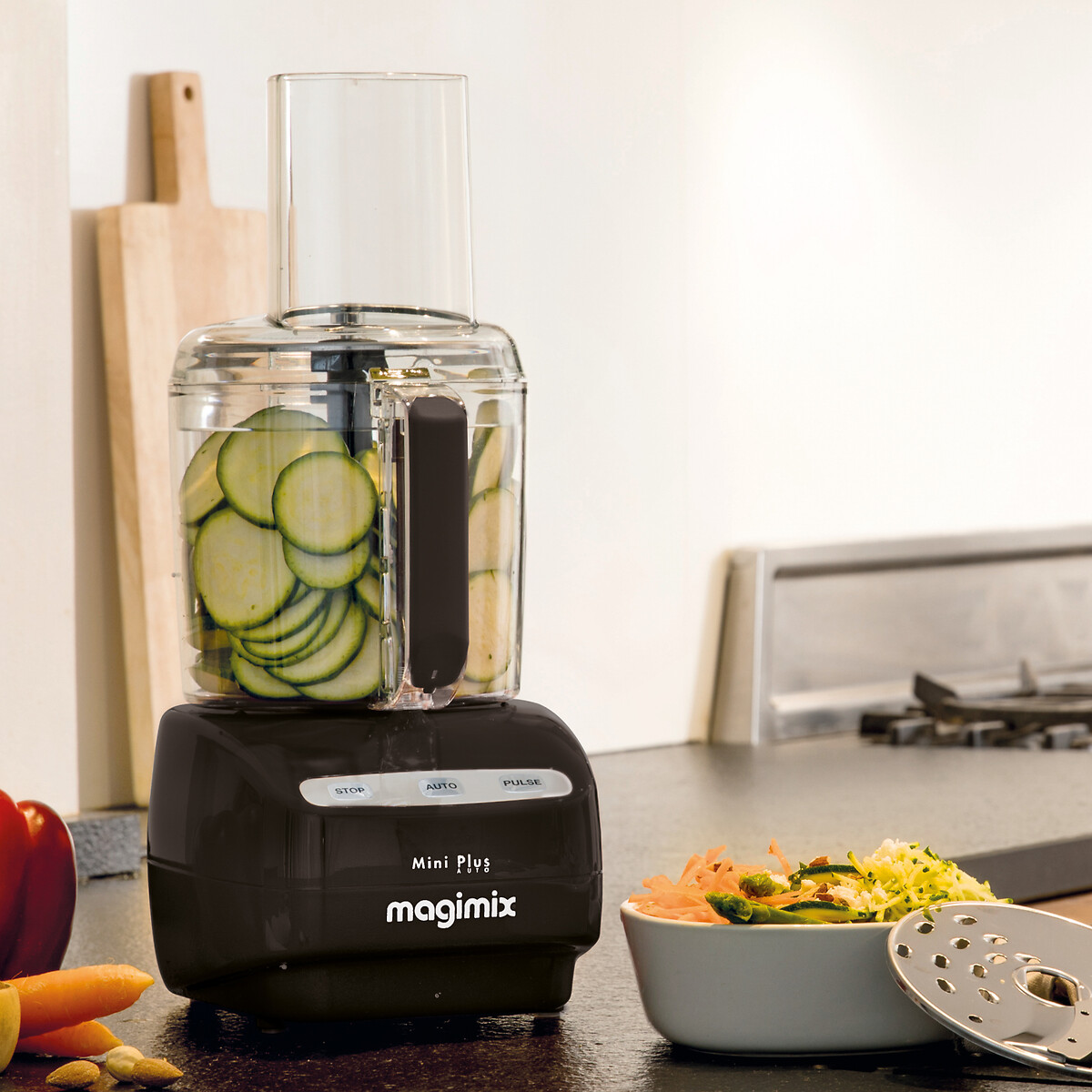 Le Mini Plus 1.7L Food Processor - 18252 black, MAGIMIX
