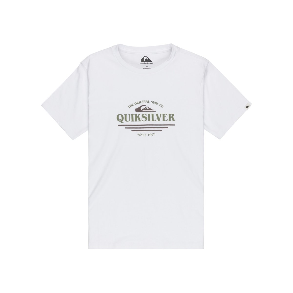 T-shirt à manches courtes EV TYPE LINE blanc white, QUIKSILVER