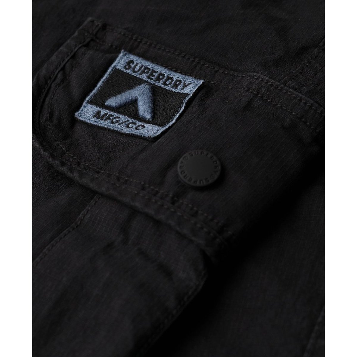 Pantalon slim cargo Para noir, SUPERDRY