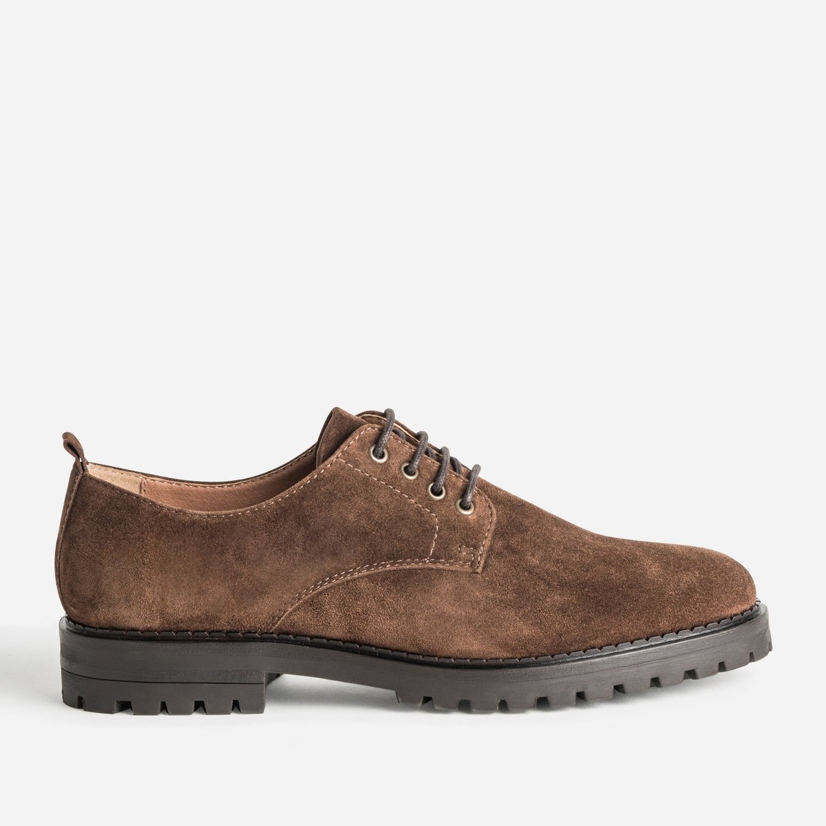 Derby en cuir FREDERICO marron, ERAM