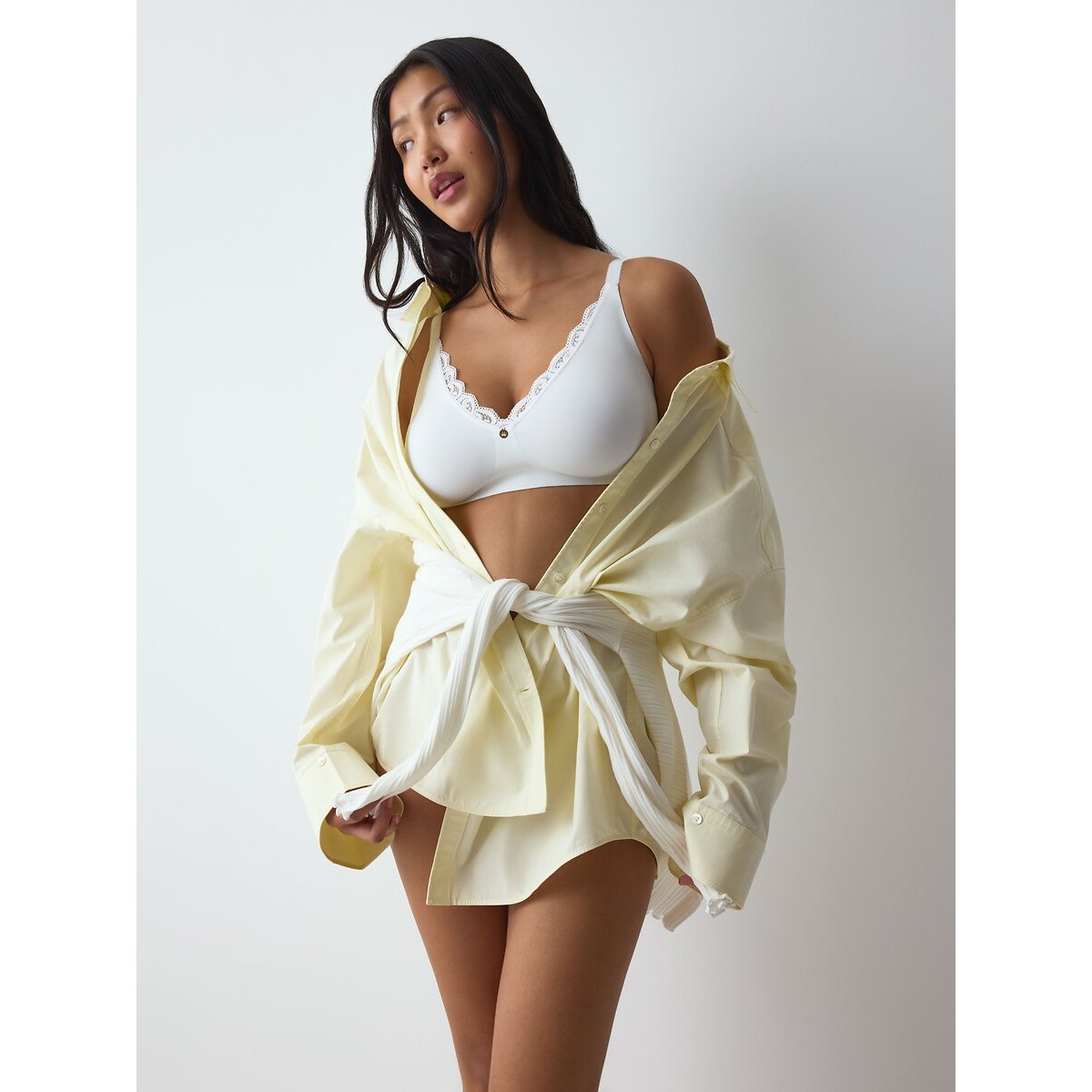 Reggiseno minimizer senza ferretti Amourette bianco, TRIUMPH