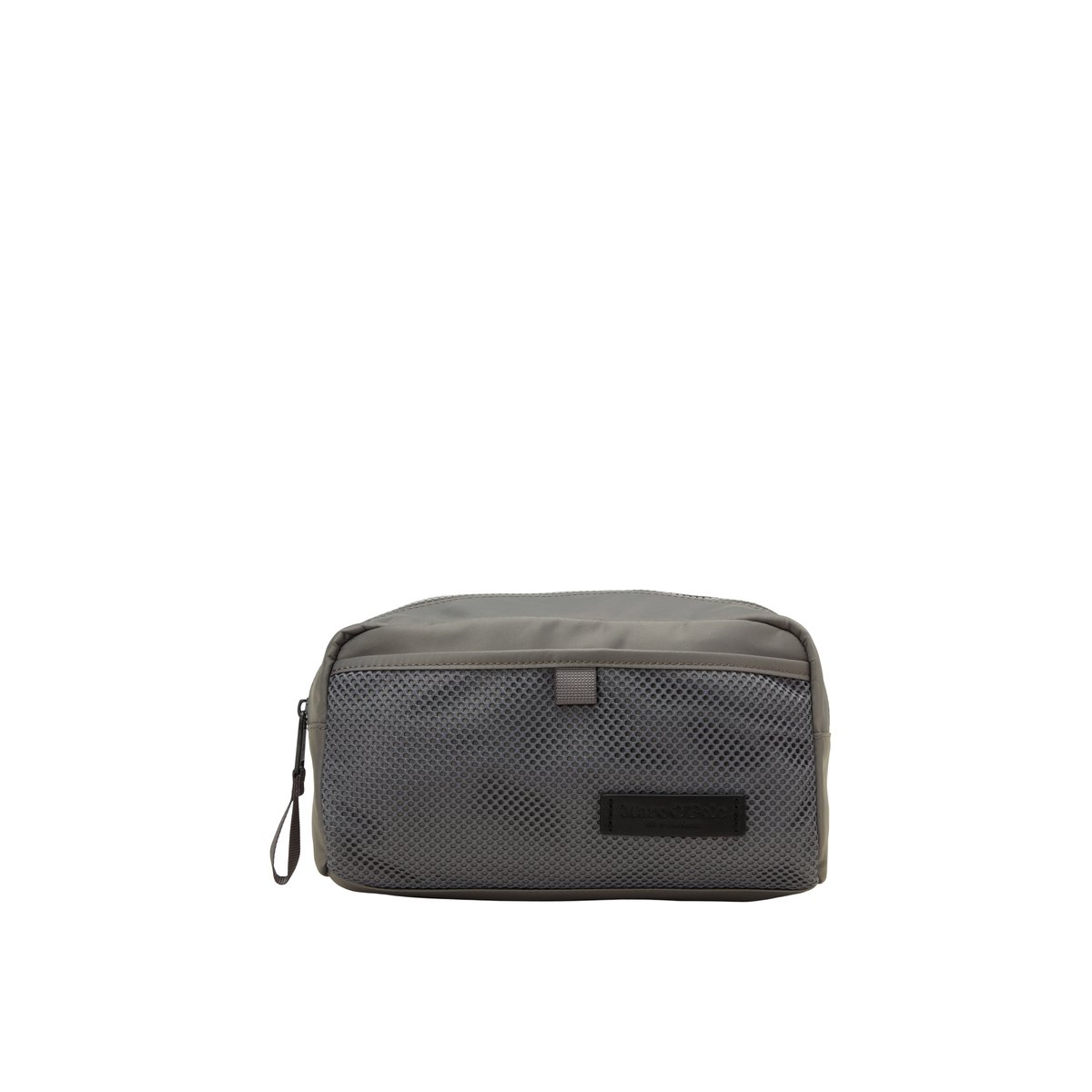 Trousse de toilette Model Peter en nylon recyclé gris, MARC O'POLO