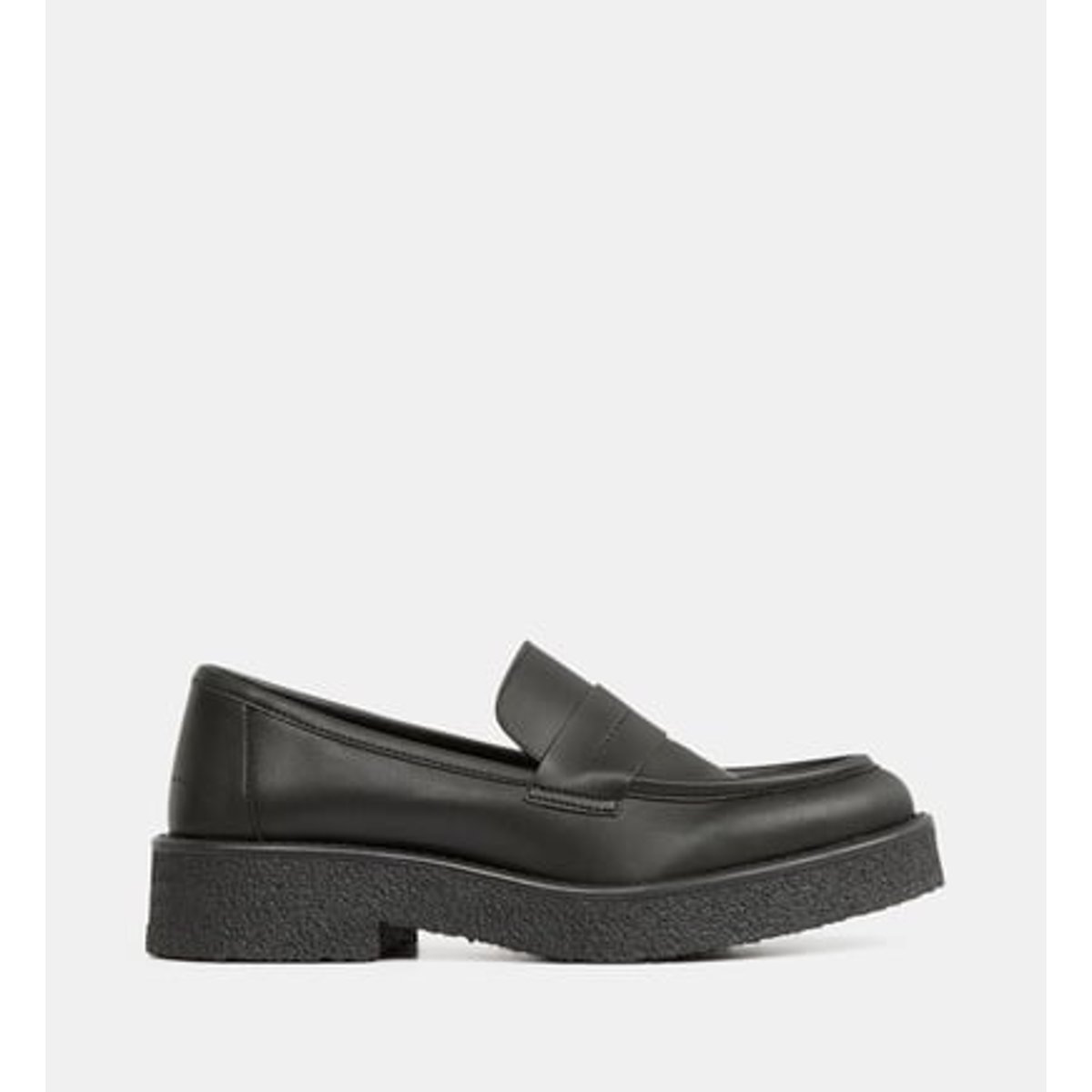 Mocassins Plateau Gisèle Vegan noir, STUDIO CELESTE