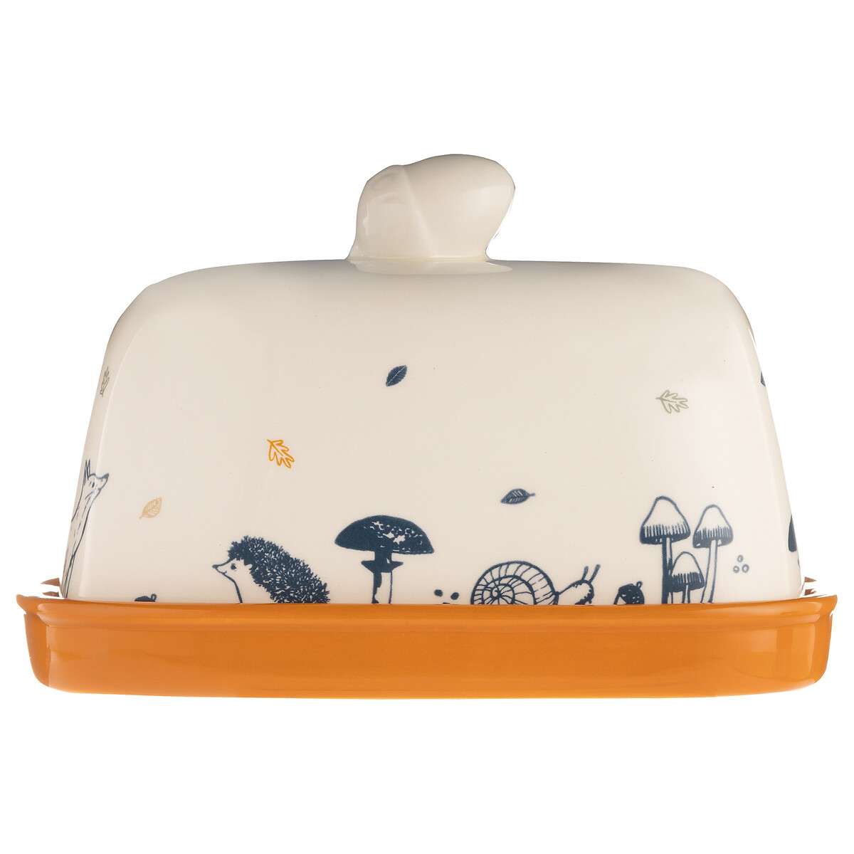 Woodland Butter Dish cream, PRICE & KENSINGTON
