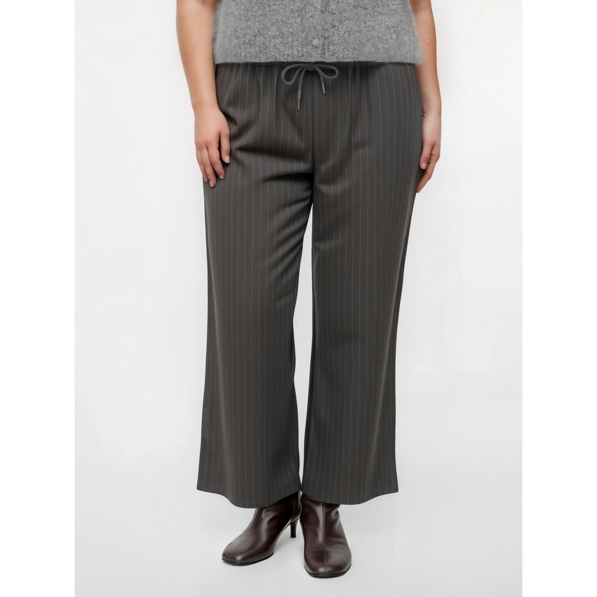 Pantalon dark grey melange, VERO MODA