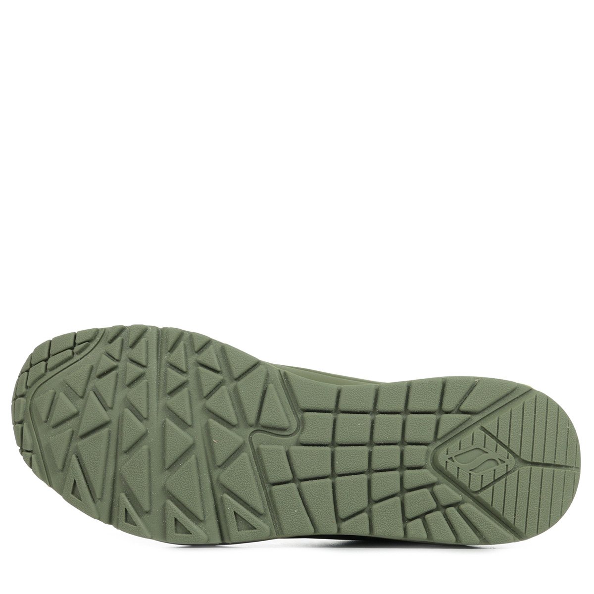 Baskets Uno Stand On Air olive, SKECHERS
