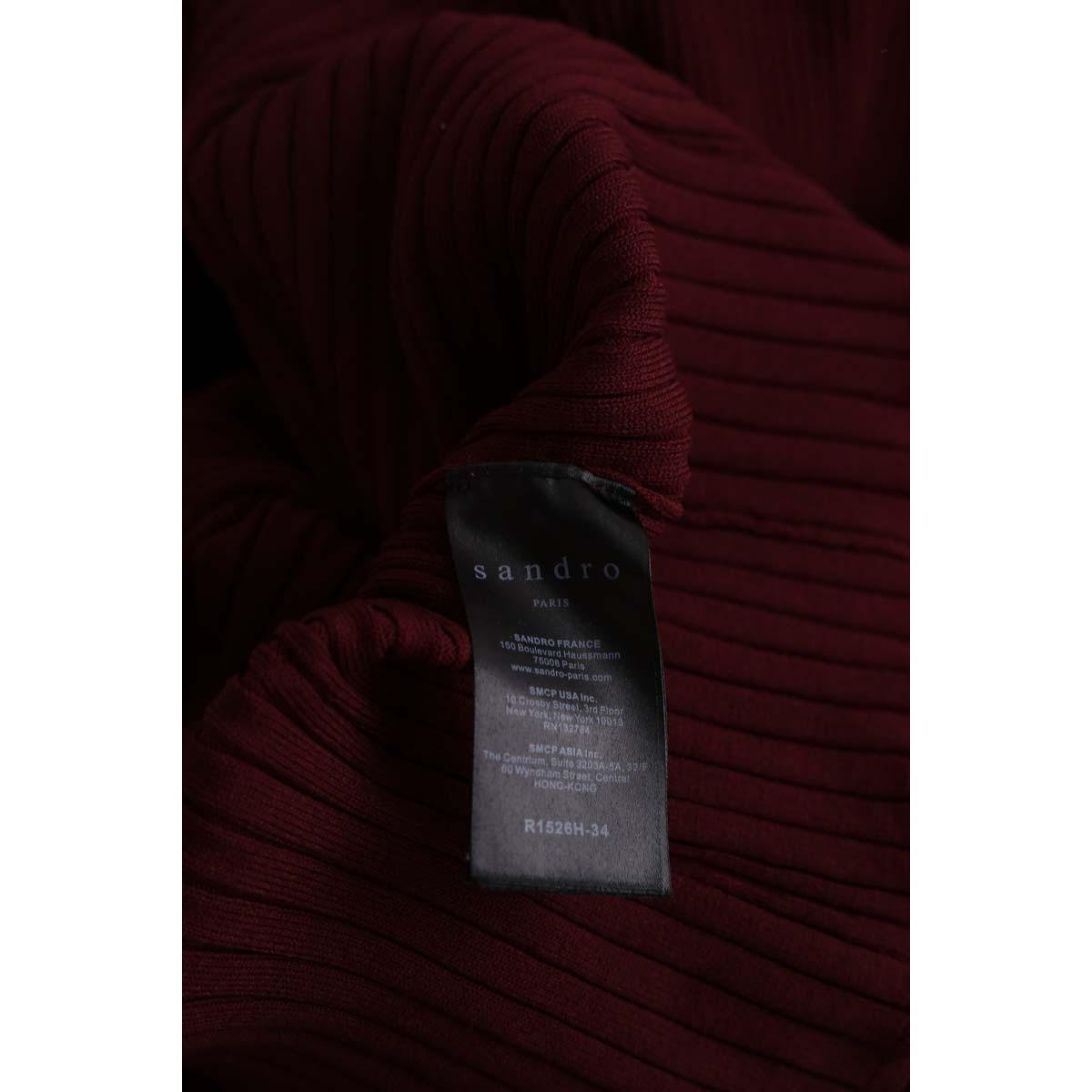 Robe - Très Bon État bordeaux, SANDRO