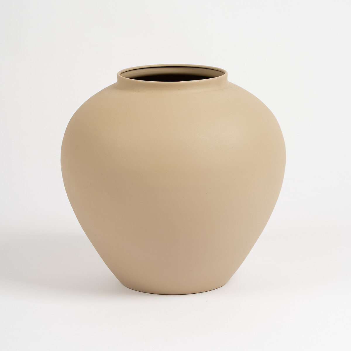 28cm Curved Vase beige, SO'HOME