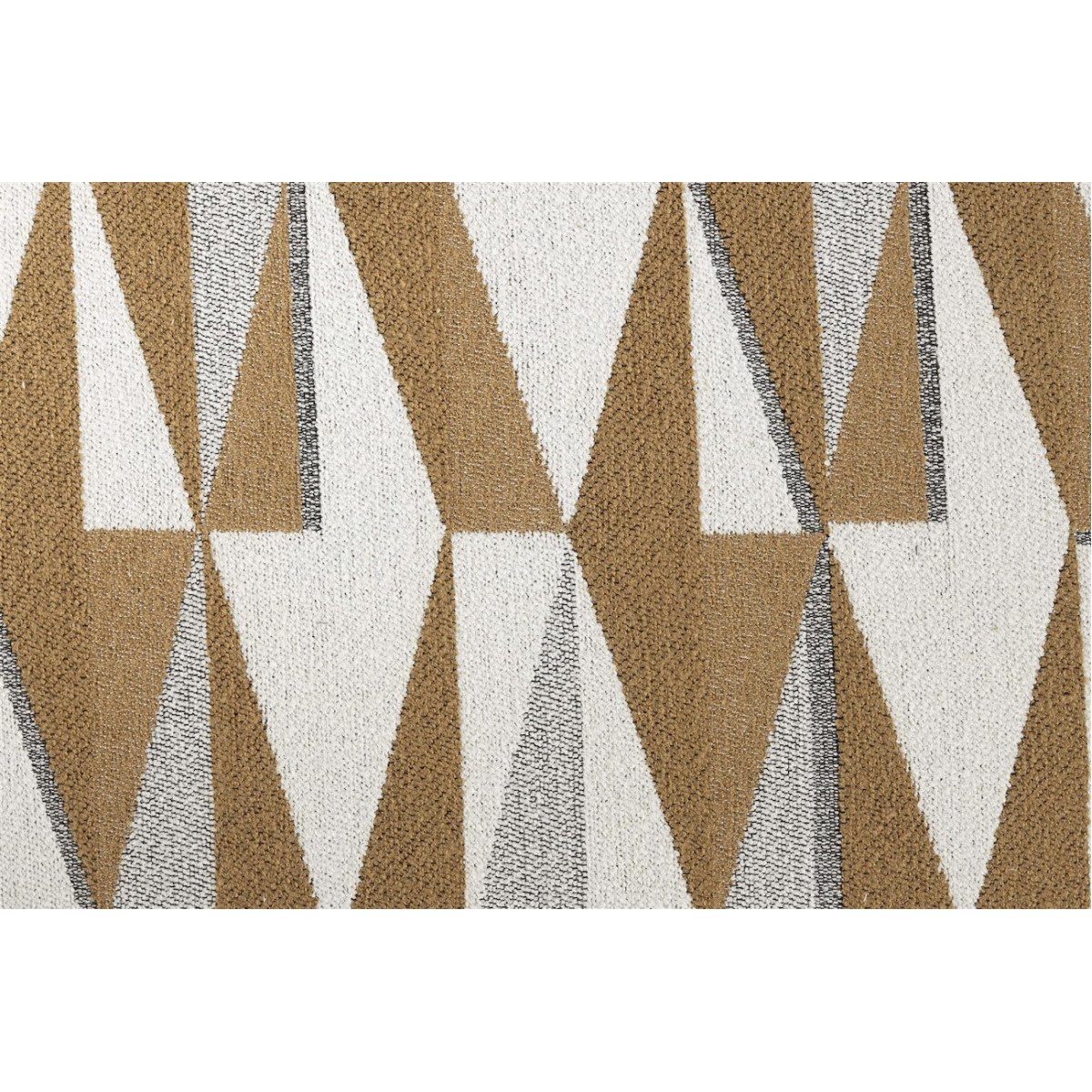 Tabouret pouf en tissu - ZIGGY multicolore, MATHI DESIGN