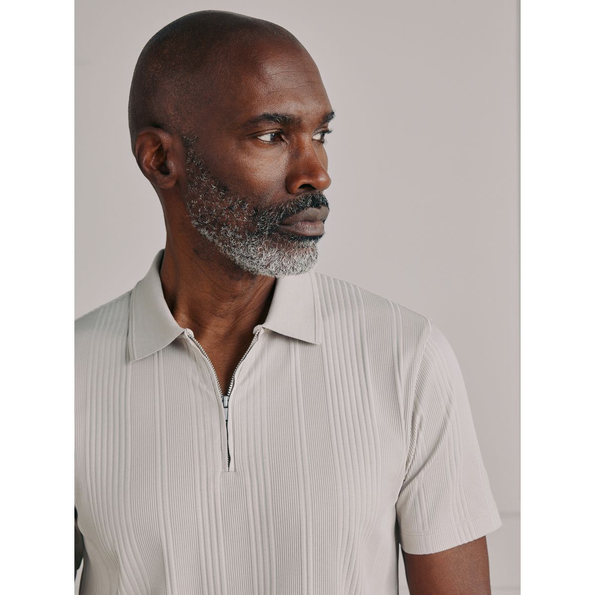 Polo en coton supima n. premium signature naturel, NEXT