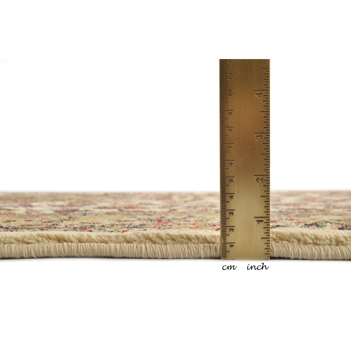 Tapis salon tissé doux - HAMADAN camel, THEKO