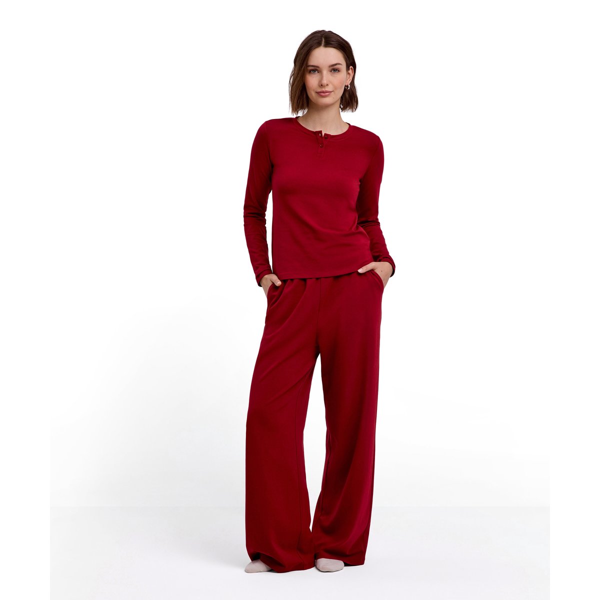 T-shirt manches longues henna (8437), FALKE