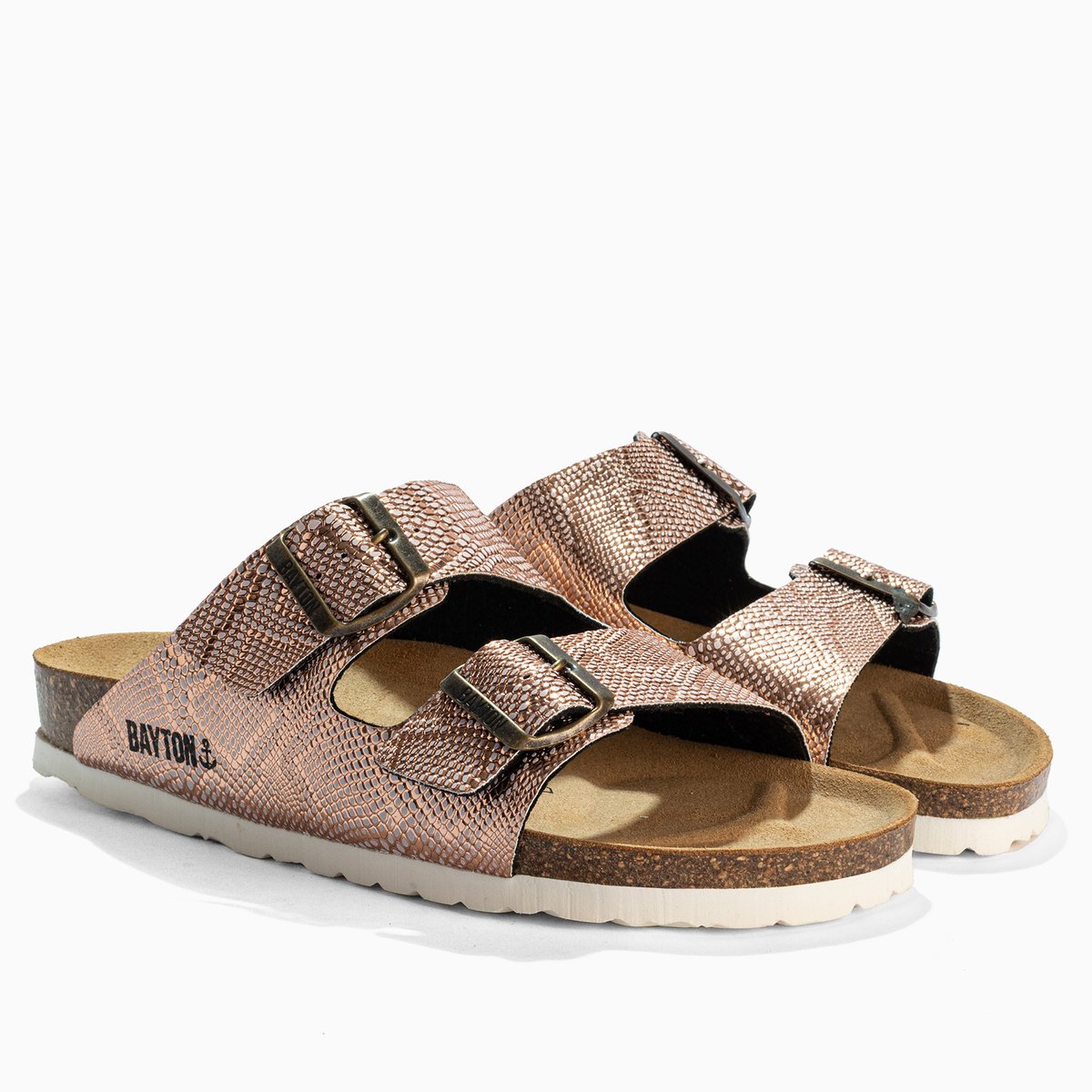 Sandales ATLAS rose-or, BAYTON