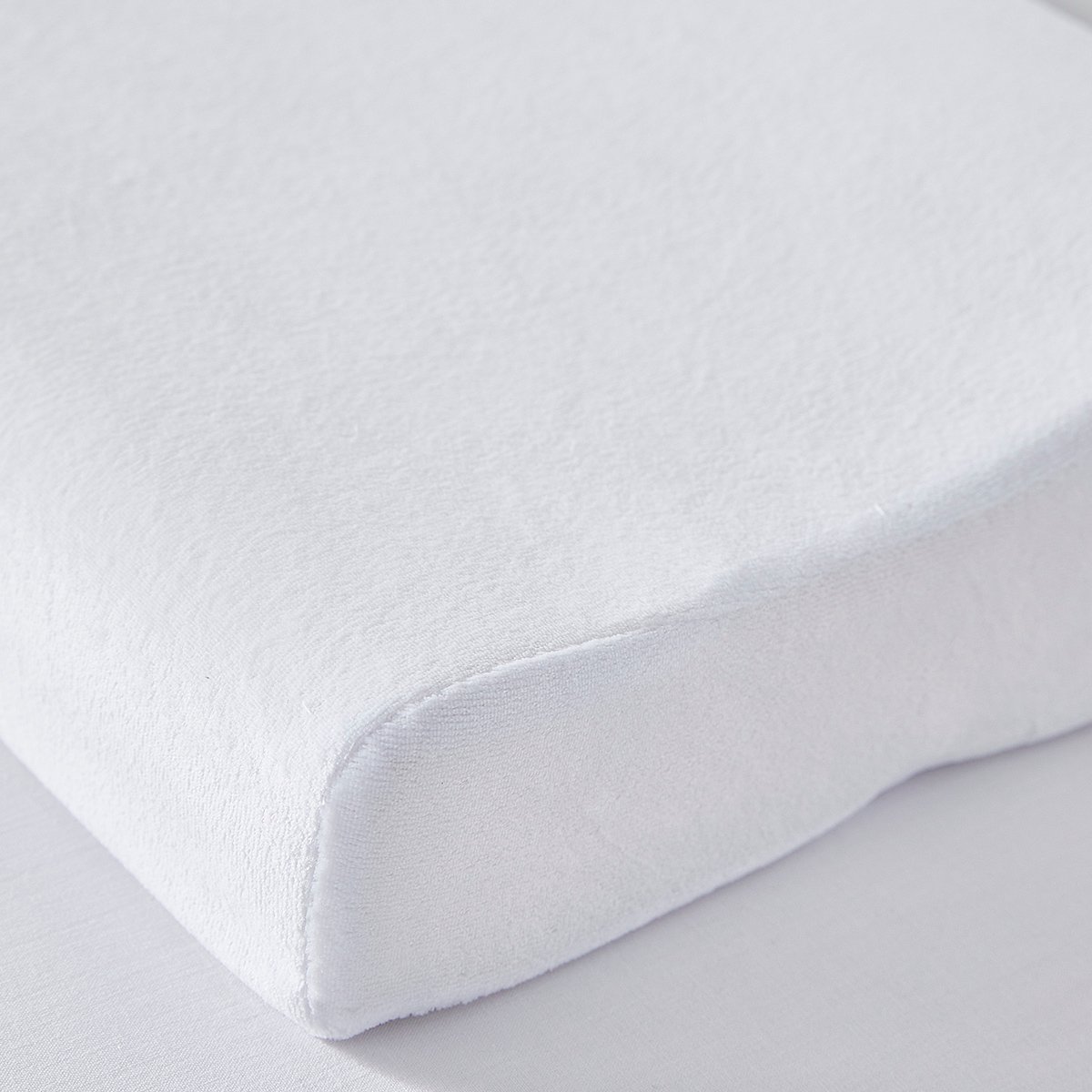 Oreiller ergonomique uni ESSENTIAL blanc, TODAY