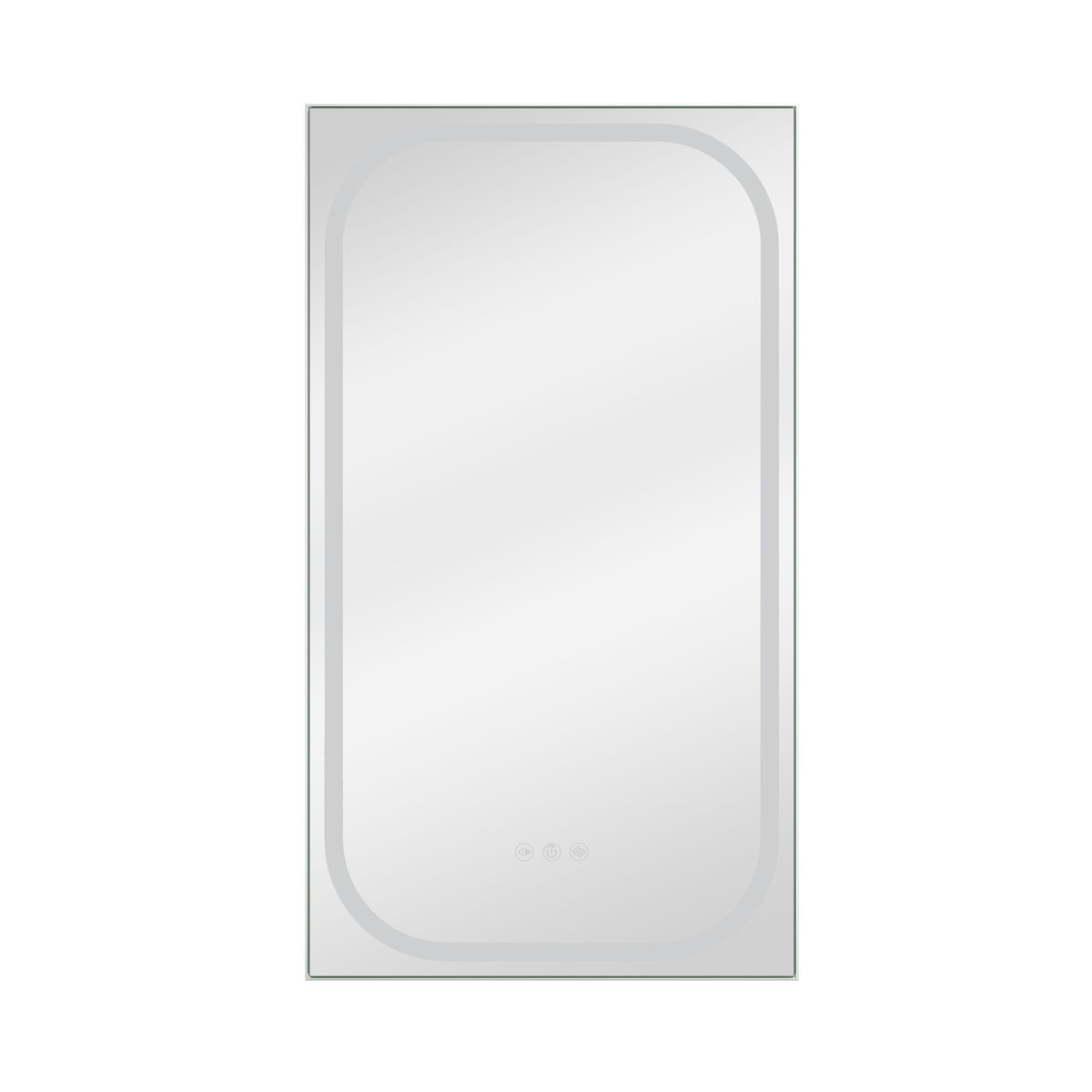 Miroir LED, REMIX gris, SENSEA