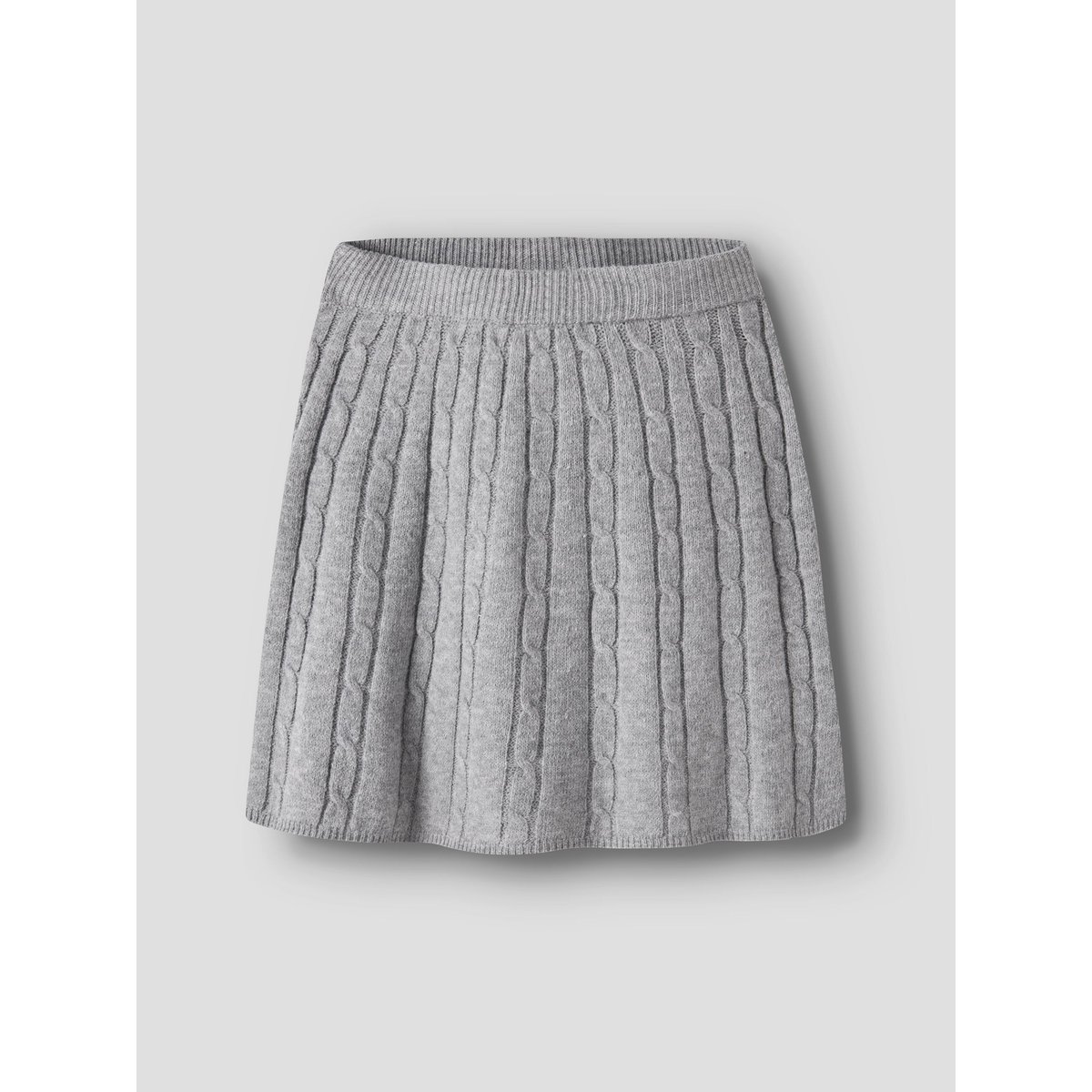 Jupe gris - grey melange1, NAME IT