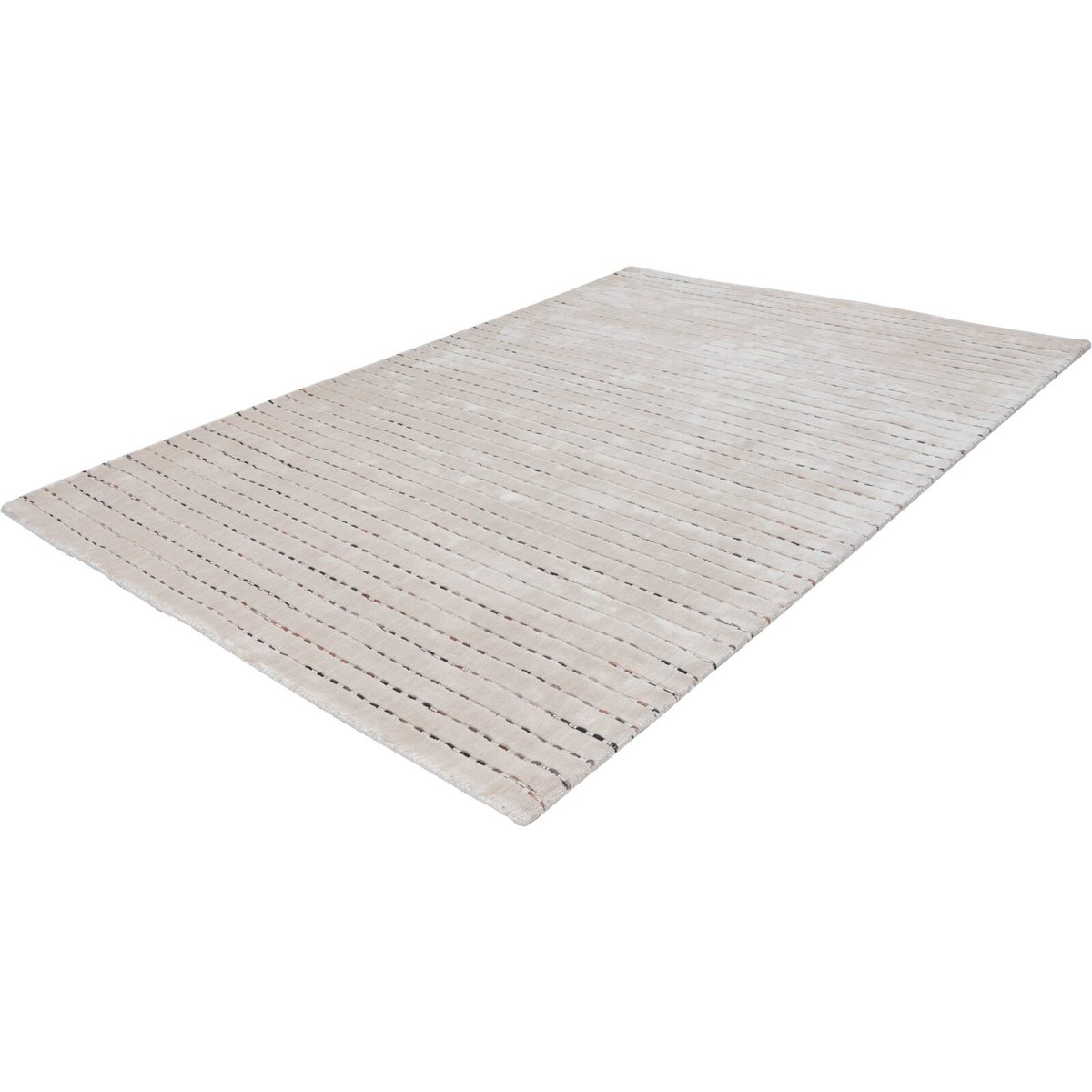 Tapis rectangulaire en viscose PRIME beige, multicolore, ARTE ESPINA