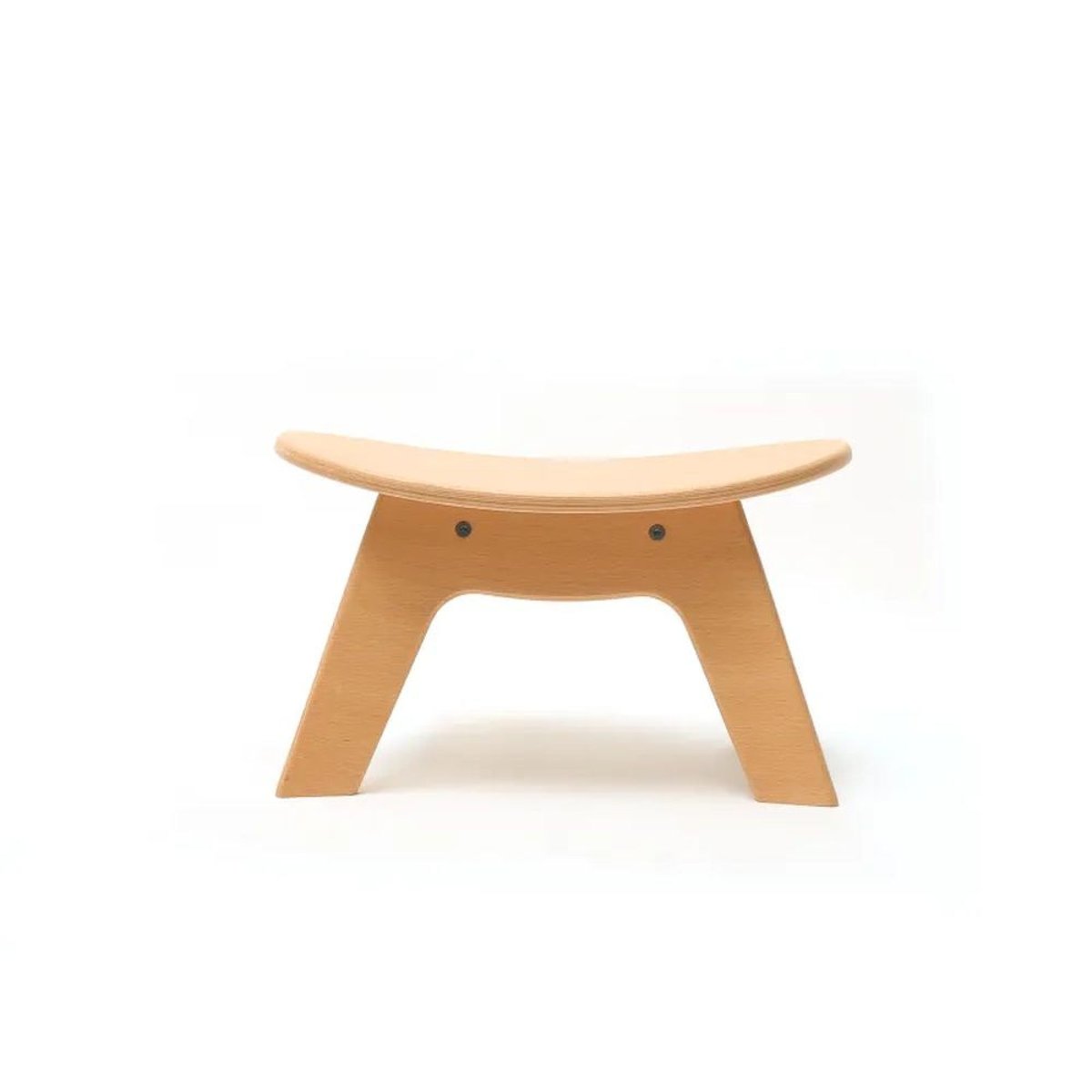 Tabouret enfant en bois Hiro Stool bois clair, CHARLIE CRANE