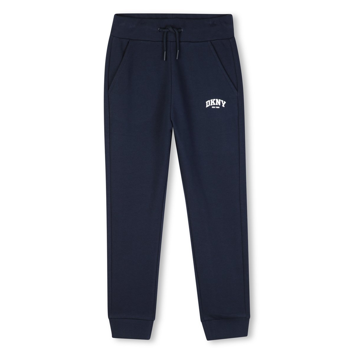 Ensemble tee-shirt et pantalon beige marine, DKNY