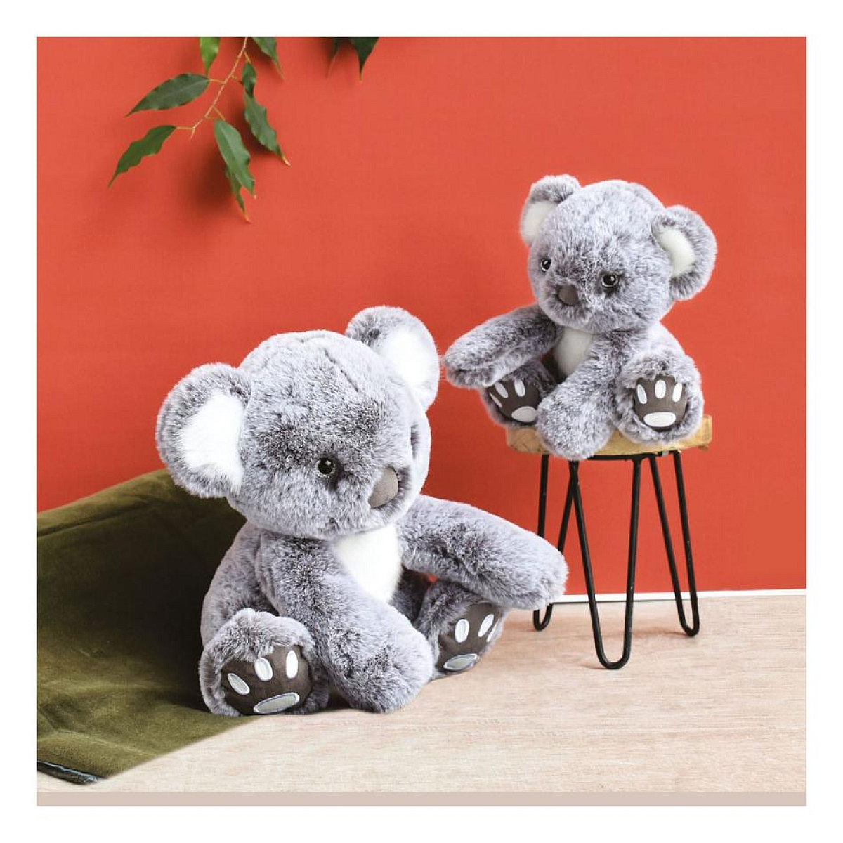 Peluche Koala 18 Cm gris, HISTOIRE D'OURS