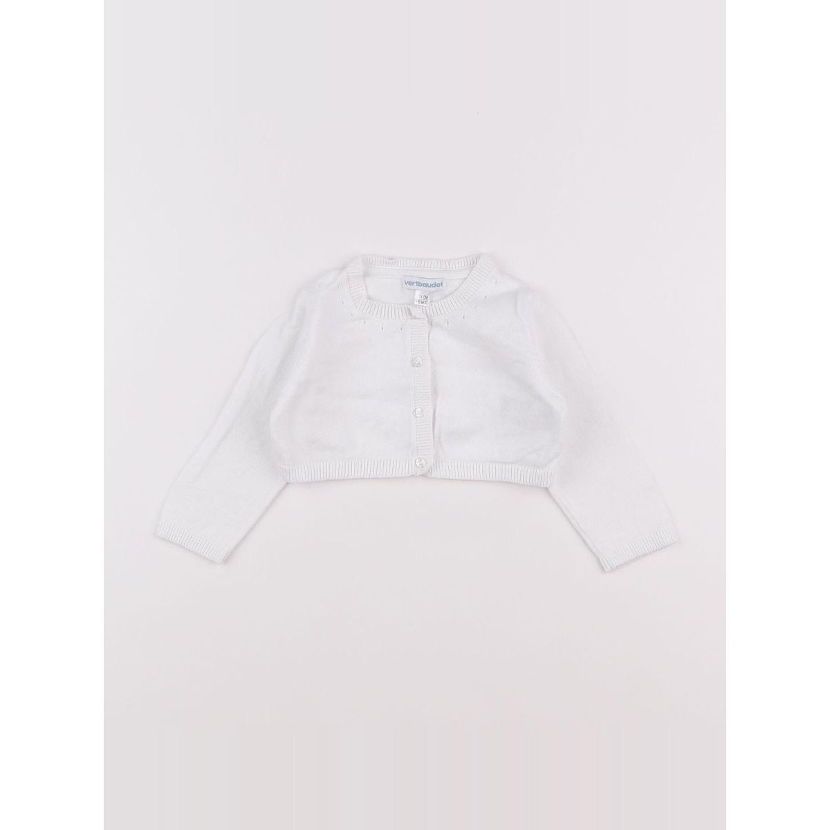 Gilet - Très bon état blanc, VERTBAUDET