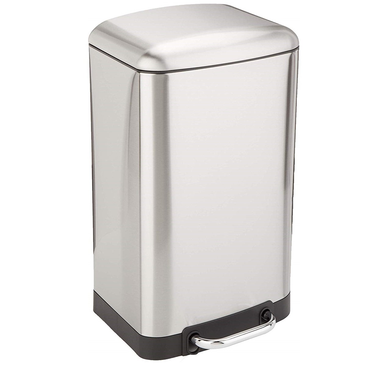 Poubelle de cuisine à pédale GREENWICH 30L inox, KITCHEN MOVE