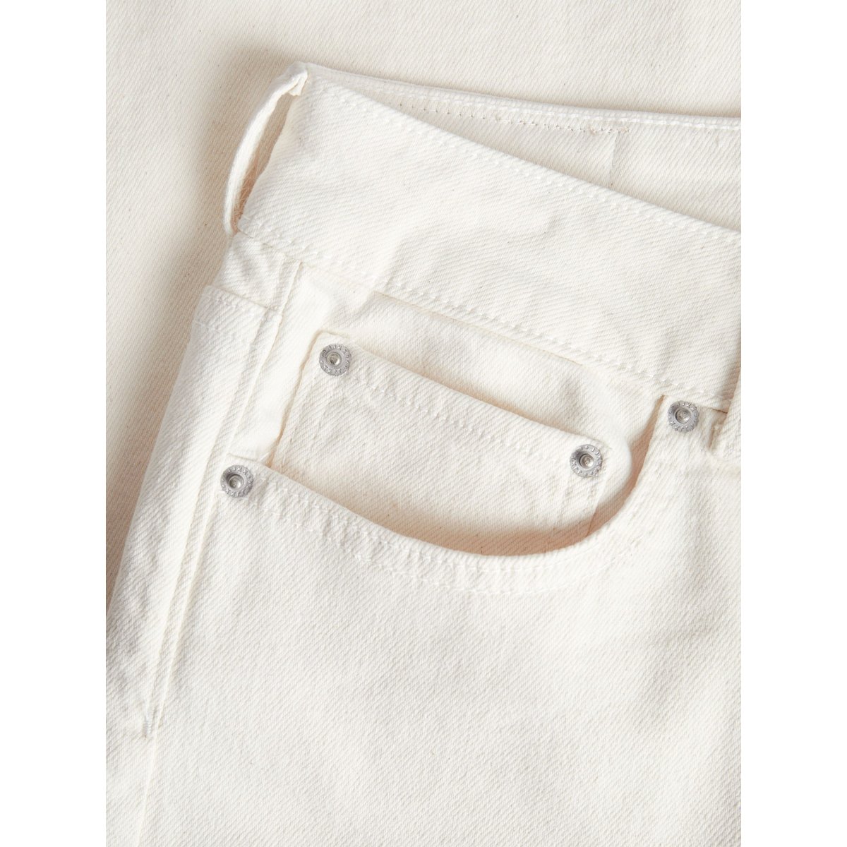 Jean À Coupe Large white denim, JJXX