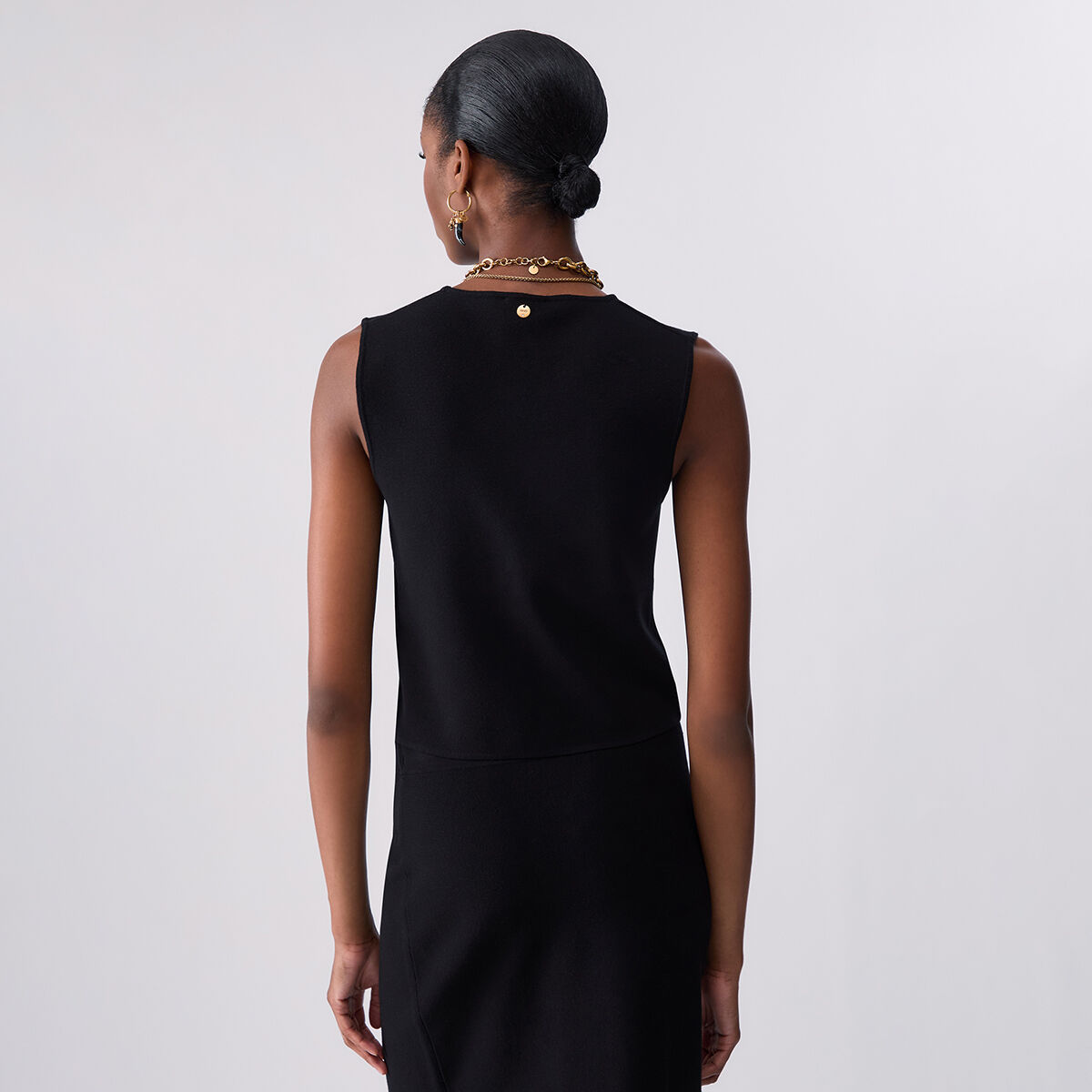 Gilet en maille noir, LIU JO