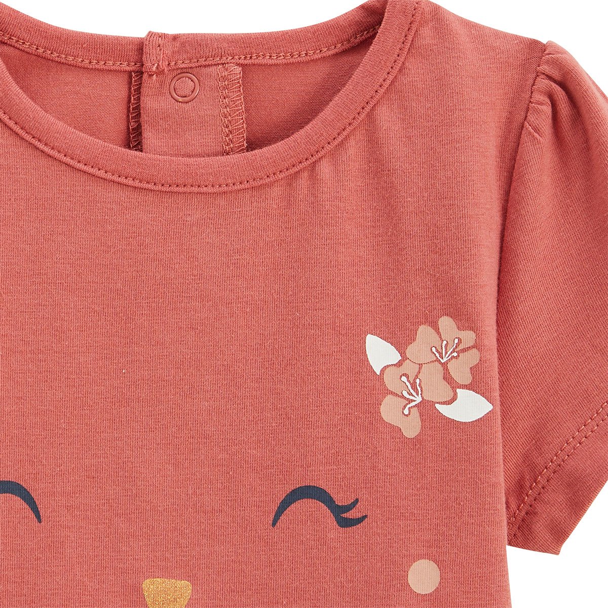 Lot de 2 pyjamas courts enfant 2 pièces Poésie d'été vanille, PETIT BEGUIN