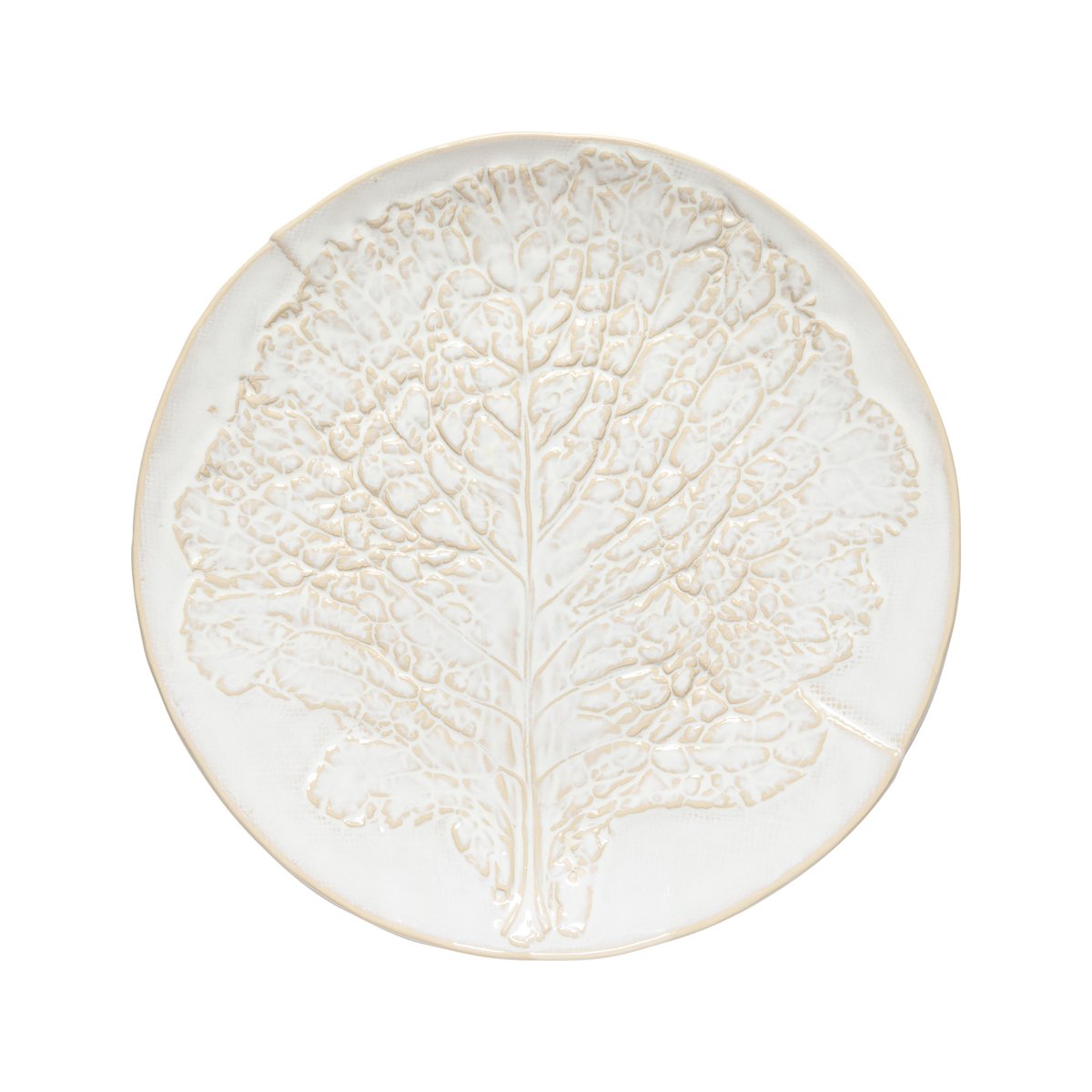 Assiette de Présentation/Plat Silvina fenouil blanc, COSTA NOVA