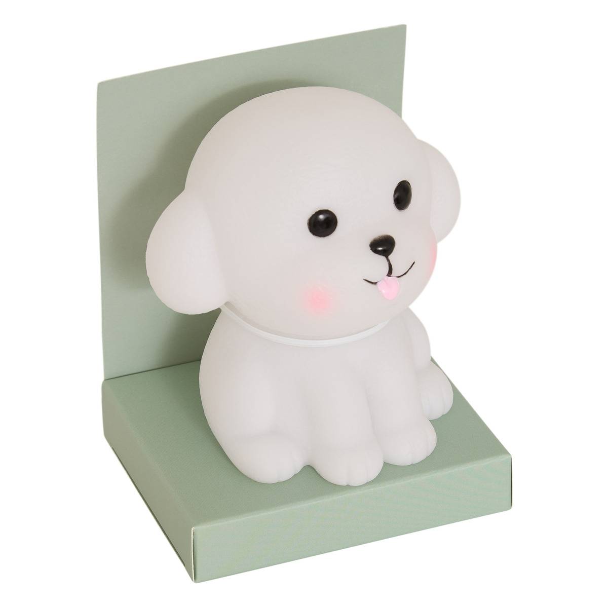 Veilleuse Chien enfant SOFTY beige, ATMOSPHERA FOR KIDS