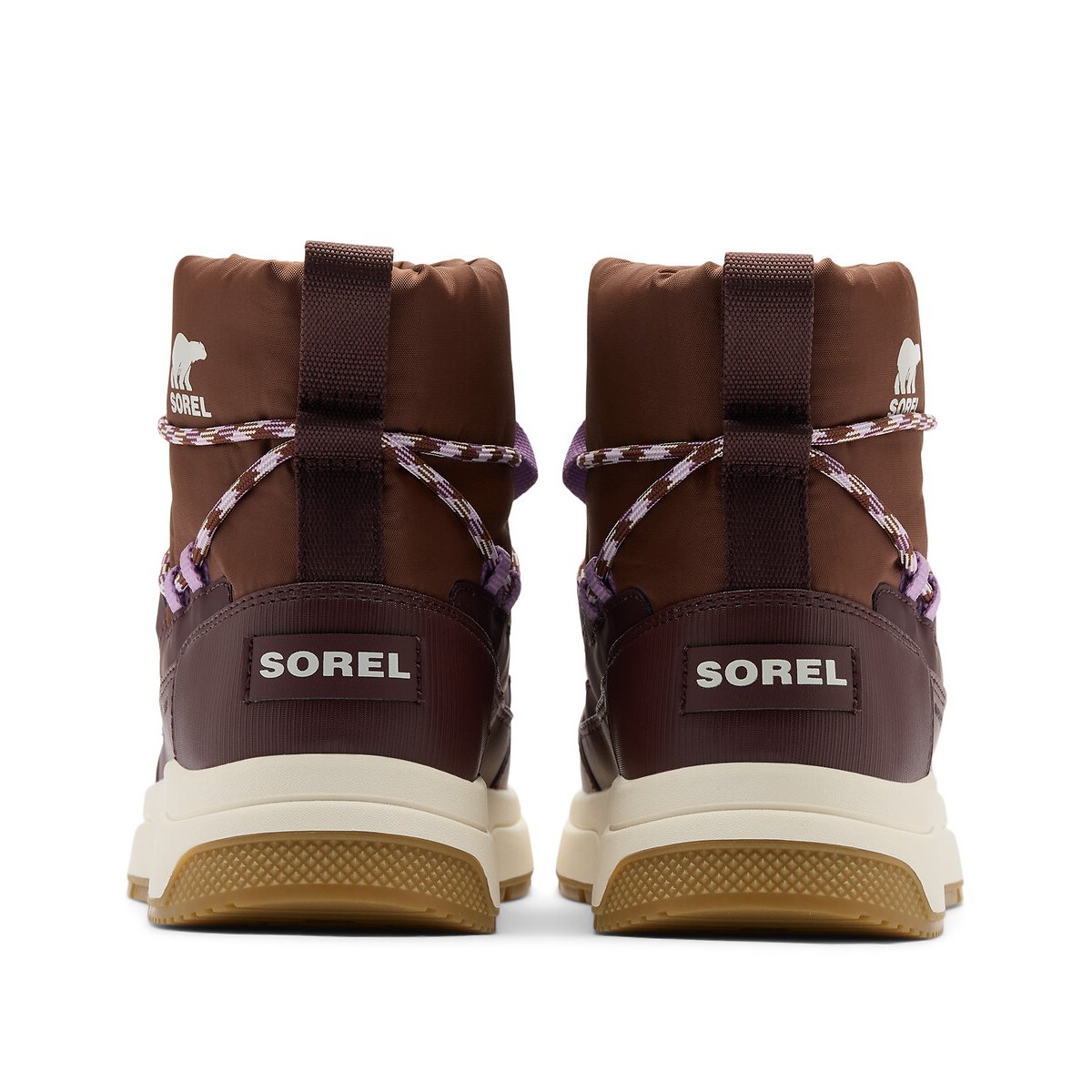 Boots après-ski imperméables WHITNEY III SLIP-ON marron, SOREL